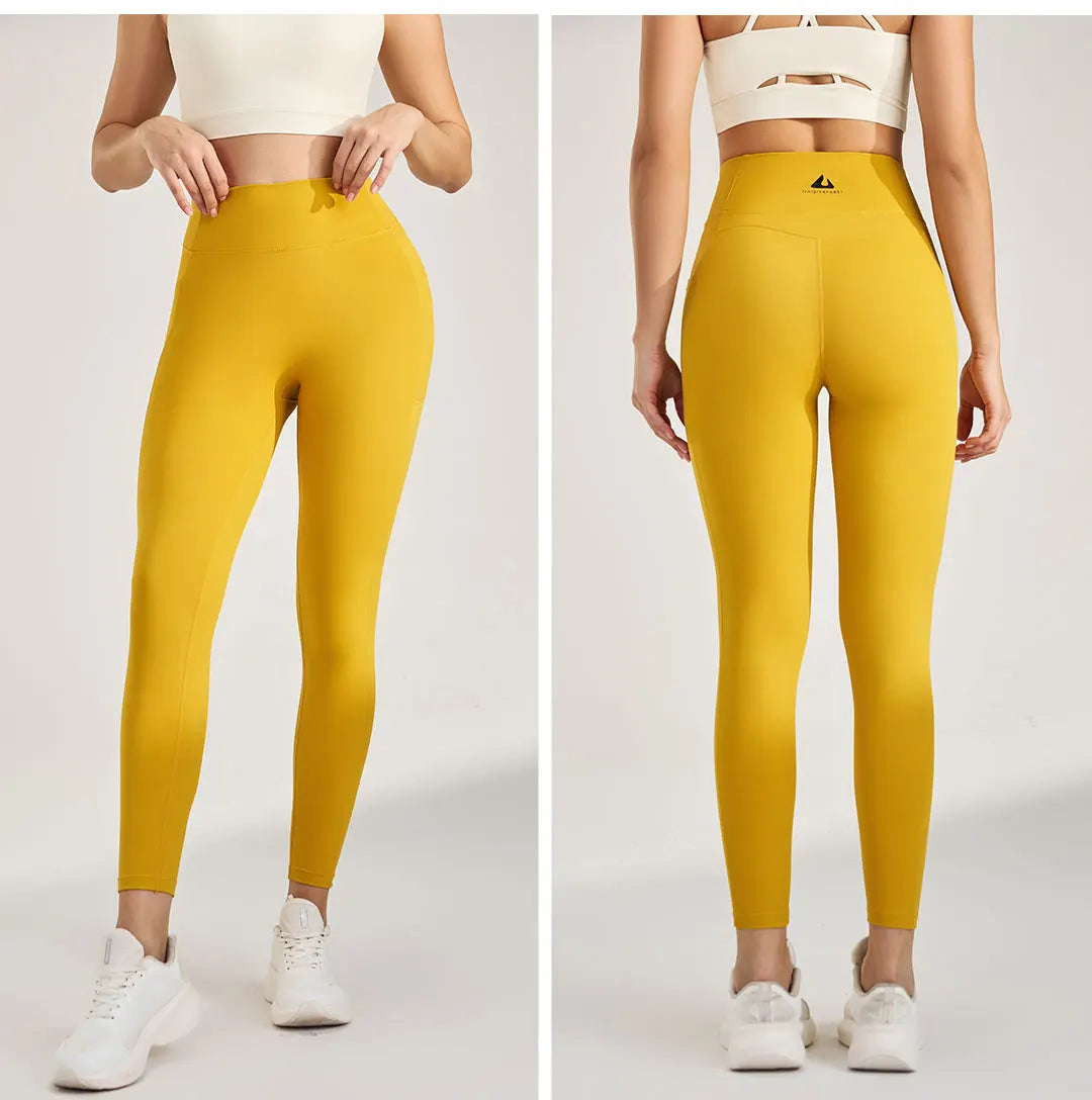 Women's High Waist Yoga Pants Peach Butt Stretch Leggings Outdoor Quick Dry Sweatpants Running Fitness No Trace Pants