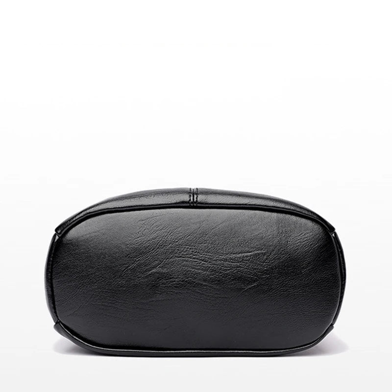 Women's Bags Retro Design Crossbody Bag Trend Quality PU Leather Bucket Shoulder Bags Small Handbags for Women