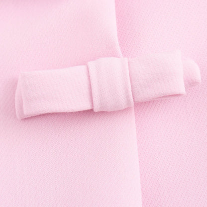 Bow Backless Vest Women Summer Sleeveless Halter Hollow Top Elegant Slim Skirt New Y2k Female Tanks Short Top Office