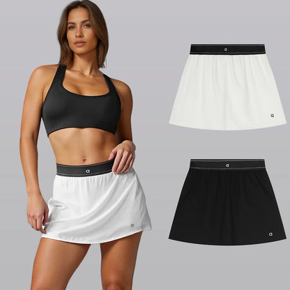 Women Tennis Skirt Golf Skirt Breathable comfort Outdoors Run Dance fitness yoga Lightweight  Skirt