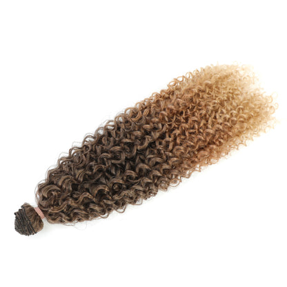 Synthetic Curly Hair Bundles Water Wave Hair Weave  Hair Extensions High Quality Weaving heat Temperature Hair