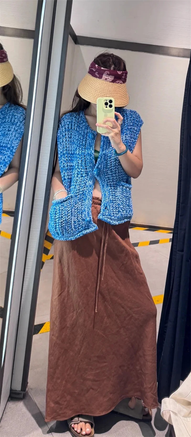 Women's Skirt New Fall 2025 Solid Color Drawstring Design Skirt Skirt Casual Fashion Personality Versatile