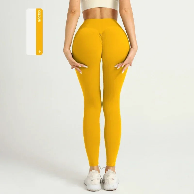 High Waist Yoga Leggings Women Fitness Leggings Running Cycling Pants Breathable Sports Leggings Summer Workout Gym Clothing👖👍