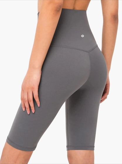 Five Yoga Pants Women Skinny High Waisted Hip Lifting Fitness Yoga Shorts