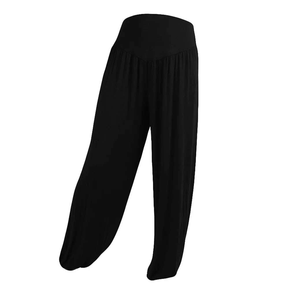 Yoga Pants Loose Harem Pants For Women Training Dance Trousers Sport Running Yoga Pants High Waist Ladies Trousers