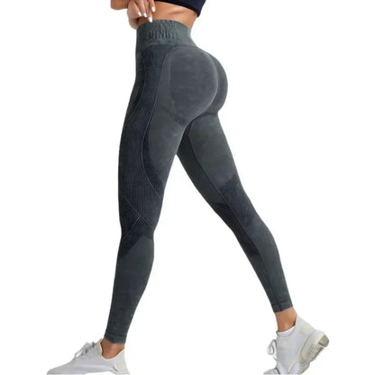 Women High Waist Seamless Yoga Pants Lift Buttocks Long Slimming Leggings Stretch Sports Yoga Long Trousers For Femme Ropa Mujer