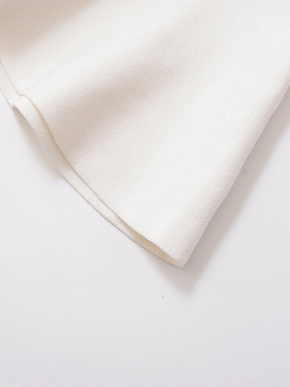 Women's clothing 2025 summer new product fashion European and American style short skirt style knitted vest top