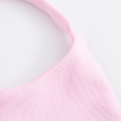 Bow Backless Vest Women Summer Sleeveless Halter Hollow Top Elegant Slim Skirt New Y2k Female Tanks Short Top Office