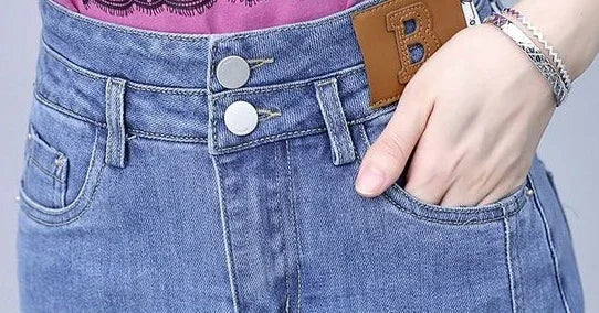 Jeans Skirts for Women Woman Denim Skirt High Waist Midi Maxi Long with Pocket Slit Chubby Modest Quality Luxury Elegant Stylish