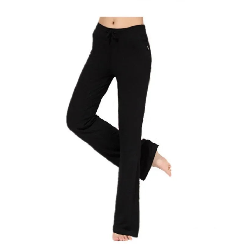 Yoga Pants Women Bell Bottoms High Waist Sport Flare Pants Gym Fitness Leggings Women Female Legging Tummy Control Running Tight