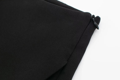 TRAF Women's Skort High Waist Brown Skirt Pants Stylish Summer Pink Black Mini Skirt Shorts Asymmetric Casual Off White Skort