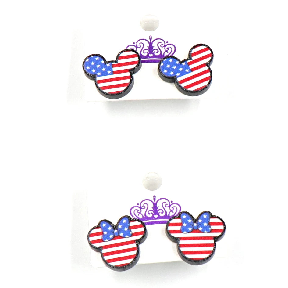 ST065 Acrylic Caterpillar Dangle Earrings Summer Earrings Glitter Acrylic Earrings