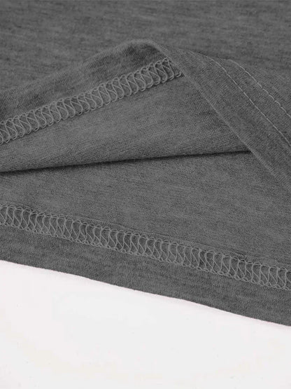 Plus Size Tops Women Clothes Inspirational - style Black T - shirt with Flower Motif Print ，Soft And Comfortable，Summer Outfits