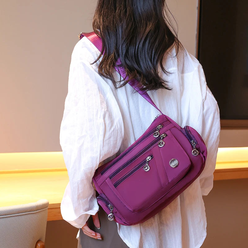 New Women Bag Nylon Waterproof Messenger Bags For Lady Crossbody Shoulder Bag Casual Handbags High Quality Multifunctional