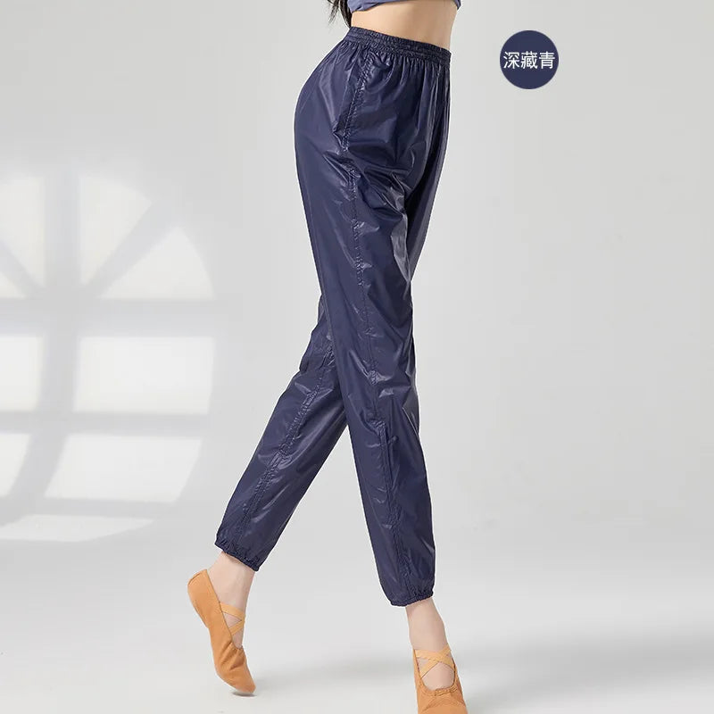 Ballet Pants Woman Yoga Leggings Fitness Yoga Pants Girls Sport Pants Dance Pants Nylon Dance Warm Up Fitness Pants Women