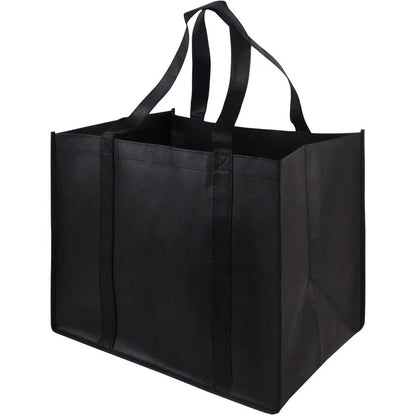 Simple Reusable Shopping Bags For Women Portable Foldable Eco-Friendly Grocery Heavy Duty Handbag Large Capacity Tote Bag