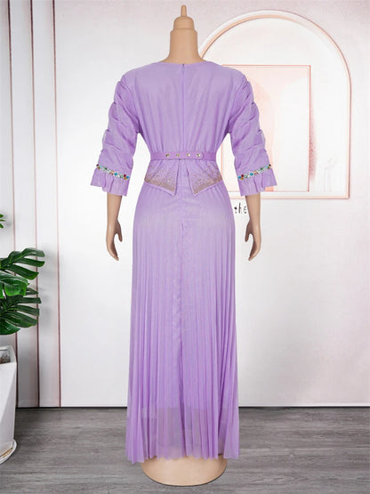 African Dresses For Woman 2025 Africa Clothing Wedding Party Evening Gowns Dashiki Ankara Outfits Dubai Turkey Kaftan Abayas