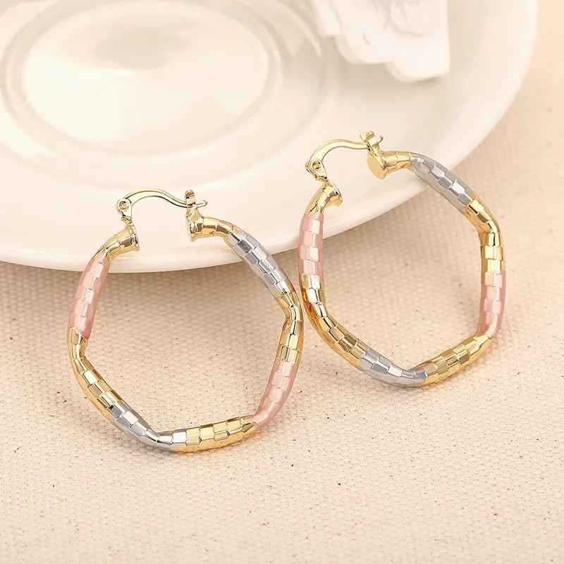 2025 New European and American Exquisite Exaggerated Earrings for Women's Luxury Fashion Evening Dress Fashion Accessories