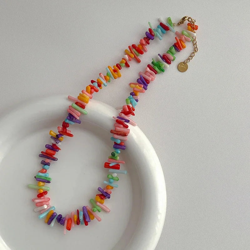 Fashion Jewelry European and American Design Irregular Necklace For Women Party Gifts Exaggerative Accessories 2025 Trend New
