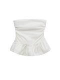 European and American 2025 new women's clothing European and American style fashionable sexy tube top