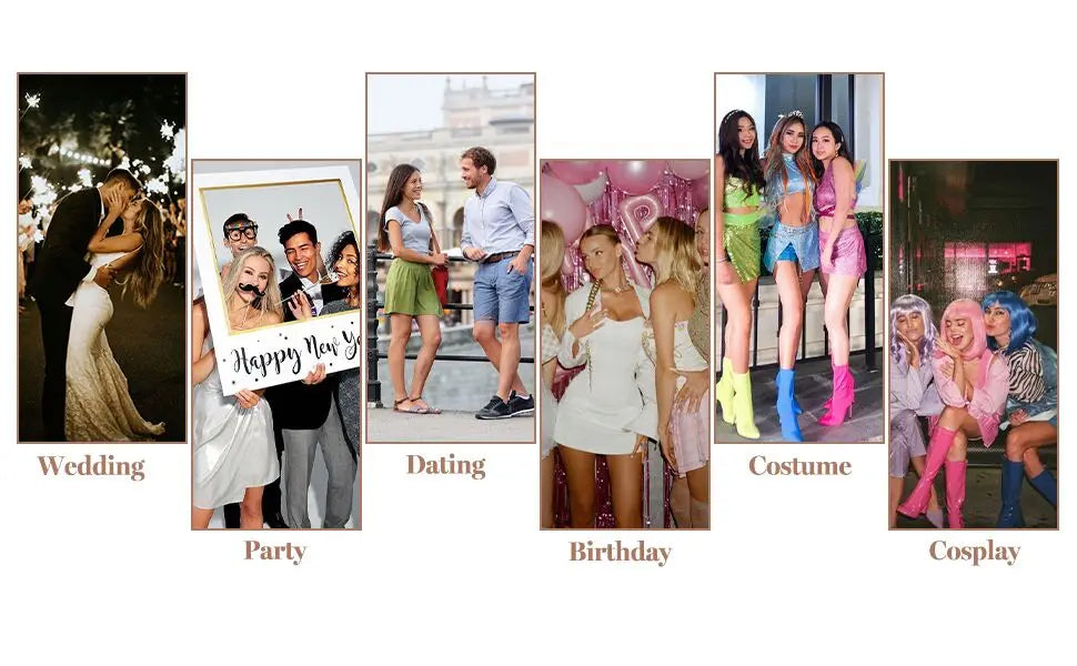 Ginger Curly Synthetic Wigs for Women Long Orange Wigs with Bangs Heat Resistant Hair Colored Party Cosplay Hair Wig