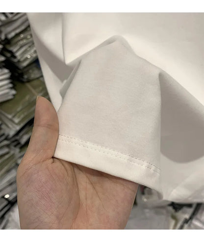 Women T Shirt Girls T-Shirt Woman Clothes Tops  Tshirt Female Short Sleeve Spring Tee Sexy Y2k Top White