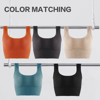 Women Tank Tops Streetwear Push Up Cropped Top for Female Padless Bralette Sexy Backless Lingerie Fashion Solid Camisole Girl