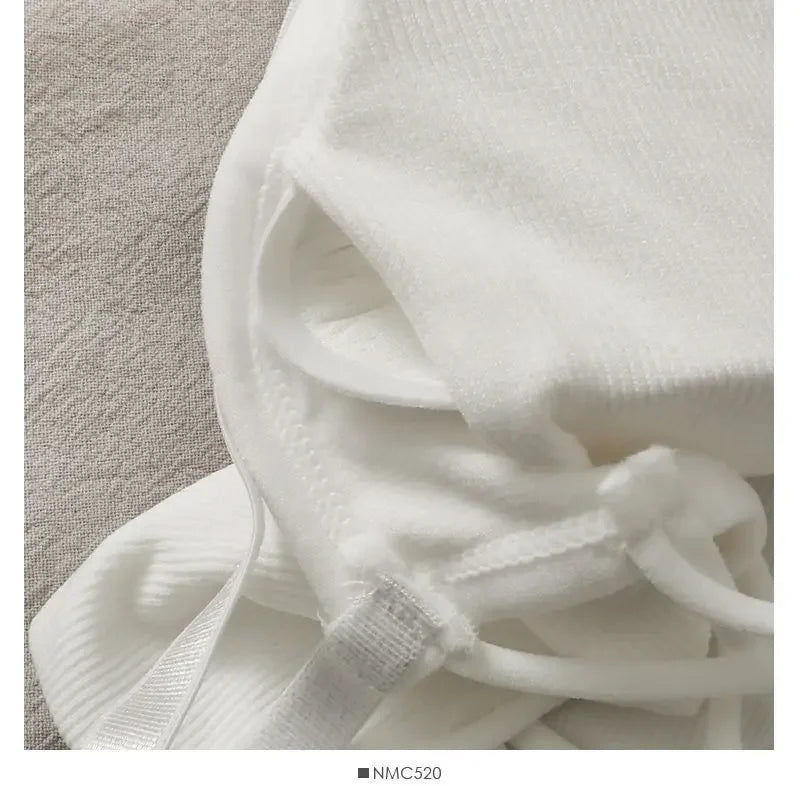 Womens Tops Sexy Tank Top Women Built in Bra Solid Color Camis for Women Crop Top Off Shoulder Sleeveless Camisole 2024 New