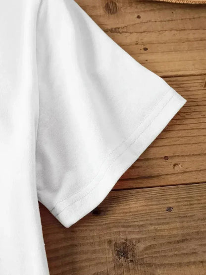 Plus Size Tops Women Clothes Inspirational - style Black T - shirt with Flower Motif Print ，Soft And Comfortable，Summer Outfits