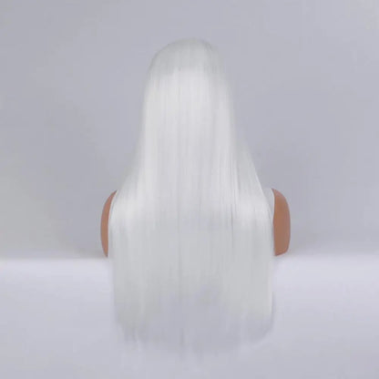 I's a wig Synthetic Blonde Wigs Long Straight Wigs with Bangs for White Black Women Red Pink Black Brown Daily Use Cosplay Wigs