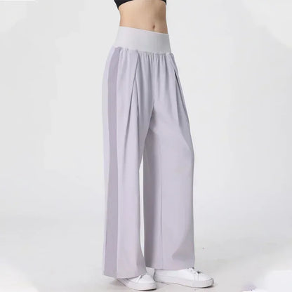 Yoga Pants Outdoor Loose Athletic Casual Pants Running Fitness Wide Leg Pants