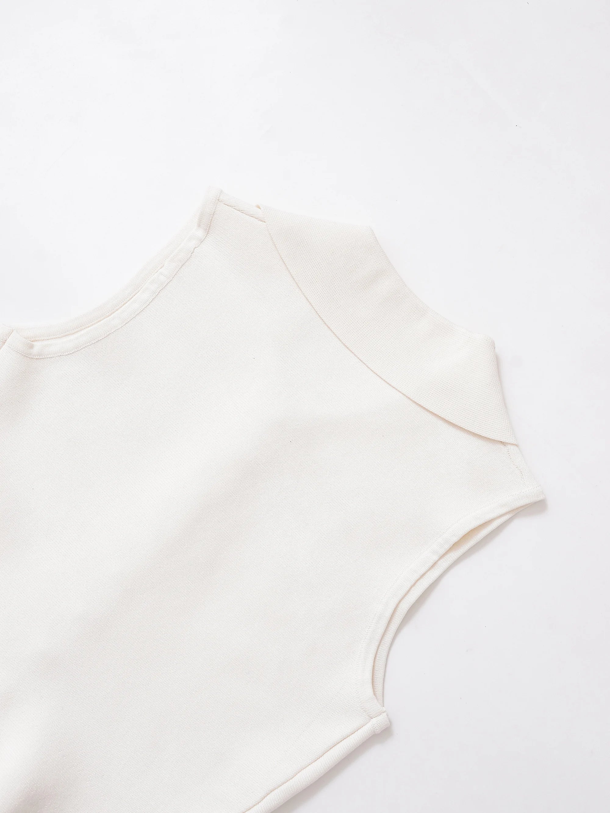 Women's clothing 2025 summer new product fashion European and American style short skirt style knitted vest top