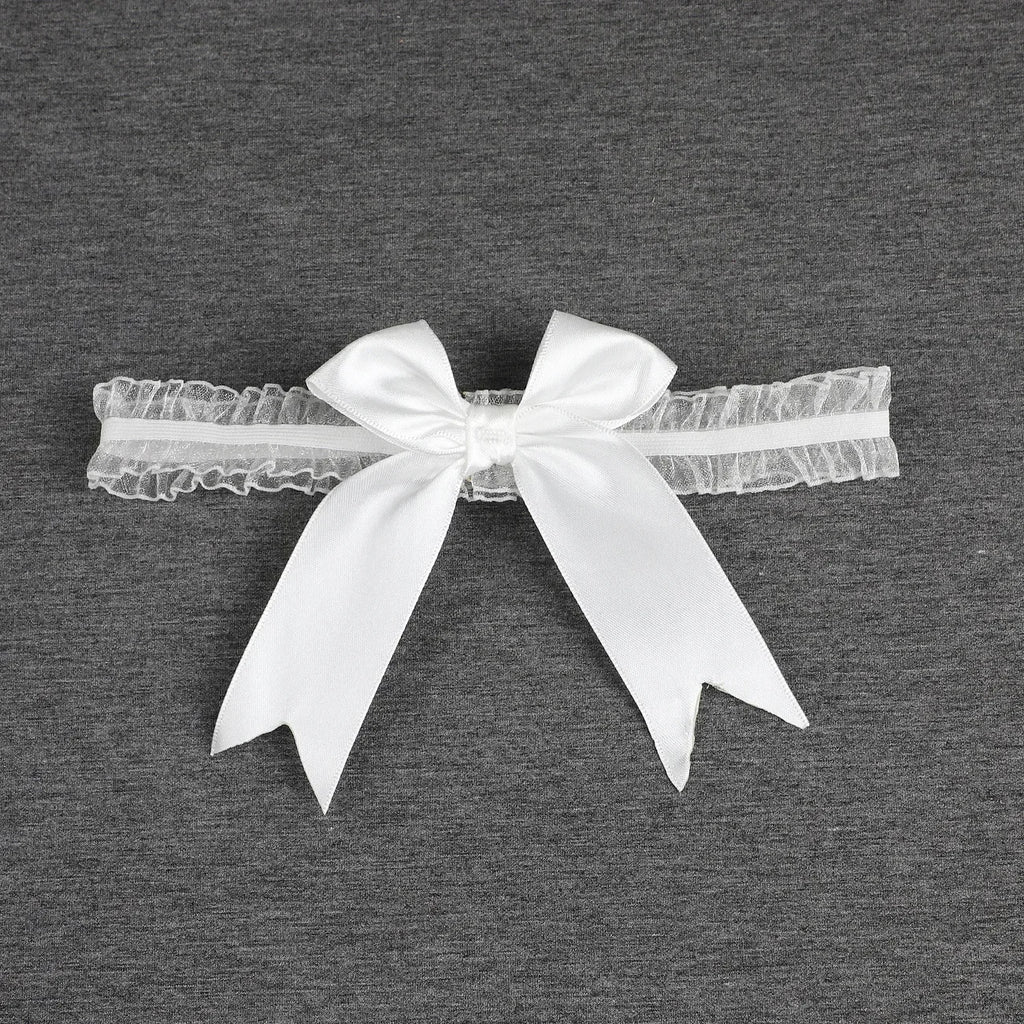 Women Sexy Bow Lace Choker Necklaces Torques Collar Floral Bowknot Wedding Party Cosplay Lolita Fashion Girls Elastic Neck Ring