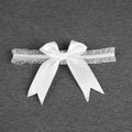 Women Sexy Bow Lace Choker Necklaces Torques Collar Floral Bowknot Wedding Party Cosplay Lolita Fashion Girls Elastic Neck Ring