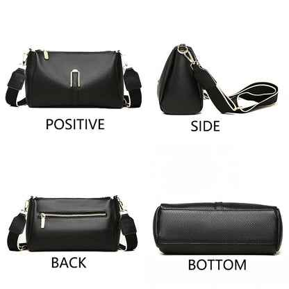 Women's Bag Handbag Fashion Female Messenger Phone Bag 2024 Luxury Cow Leather Women Shoulder Crossbody Bag