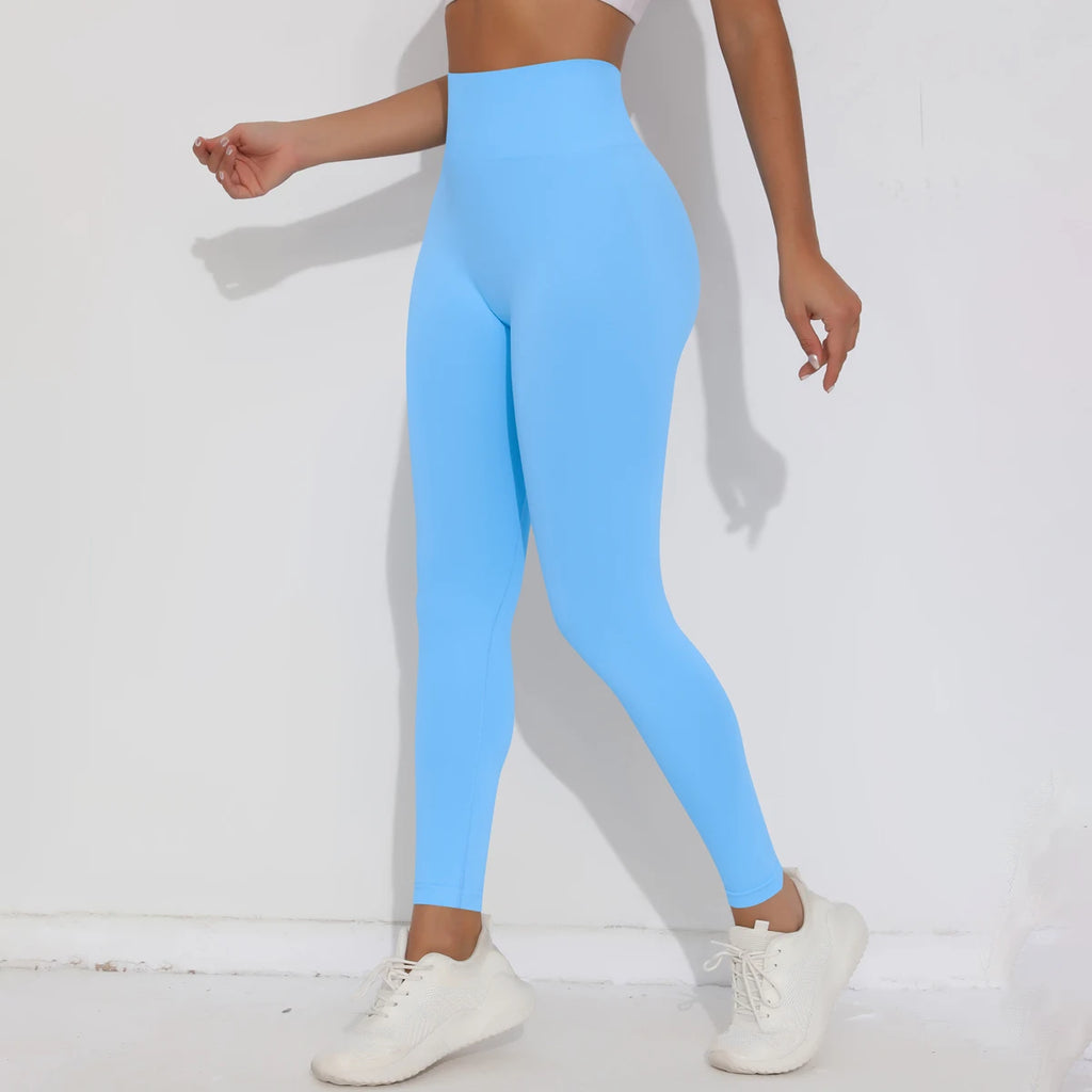 V Butt Yoga Pant Women Fitness Running Pants Tummy Control Slimming Booty Leggings Quick Drying Cycling Workout