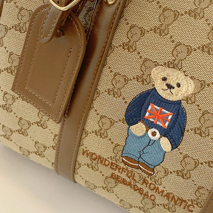 New Women Pillow Bag Large Capacity Fashion Lightweight Luggage Travel Bag Designer Retro Female Handbag Shoulder Crossbody Bags