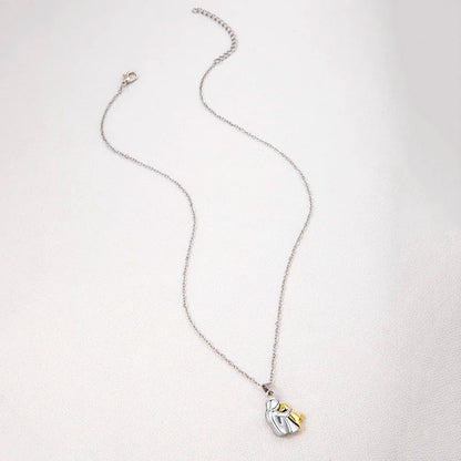 Fashion Women and Dog Necklace Cute Little Girl Puppy Pendants Necklaces Animal Pet Jewelry