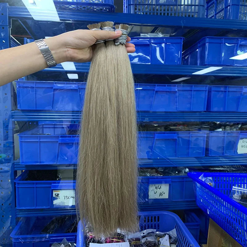 Maxhair No Weft 613 Human Hair Weave Blonde Straight Human Hair 1B 613 Ombre Blonde Vietnamese Straight Hair Bundles Remy