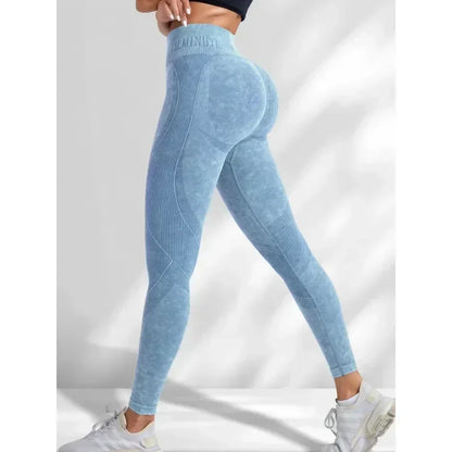 Women High Waist Seamless Yoga Pants Lift Buttocks Long Slimming Leggings Stretch Sports Yoga Long Trousers For Femme Ropa Mujer