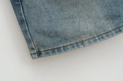 Mini skirts for women high waisted denim skirt black distressed jeans skirts womens 2024 Summer clothes blue jean skirts ripped