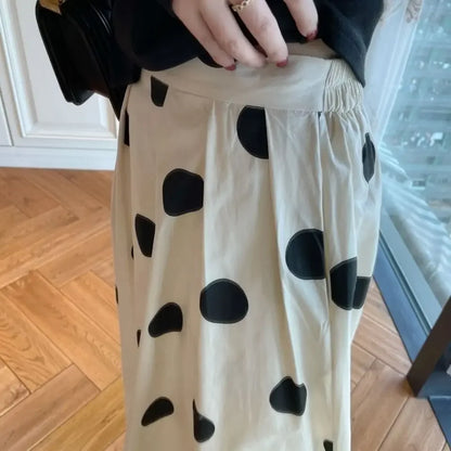 Skirts for Women Chic and Elegant High Waist New In Woman Skirt Clothing Trend 2024 Y2k Vintage A Line Casual Modest Streetwear