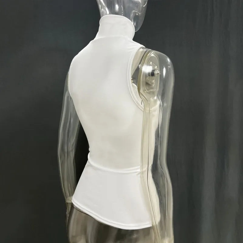 Tossy Summer Fashion Sexy Tank Top Pullover For Women Slim Off-Shoulder Patchwork Strapless Y2k Vest Top Female Cropped Top 2025