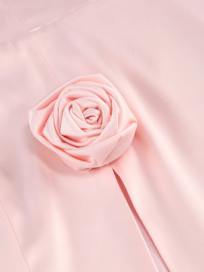 Elegant Party Dresses for Women 2024 Luxury Dress Birthday Outfits Sexy Pink Patwork Evening Gowns Women's Clothes Prom Gown