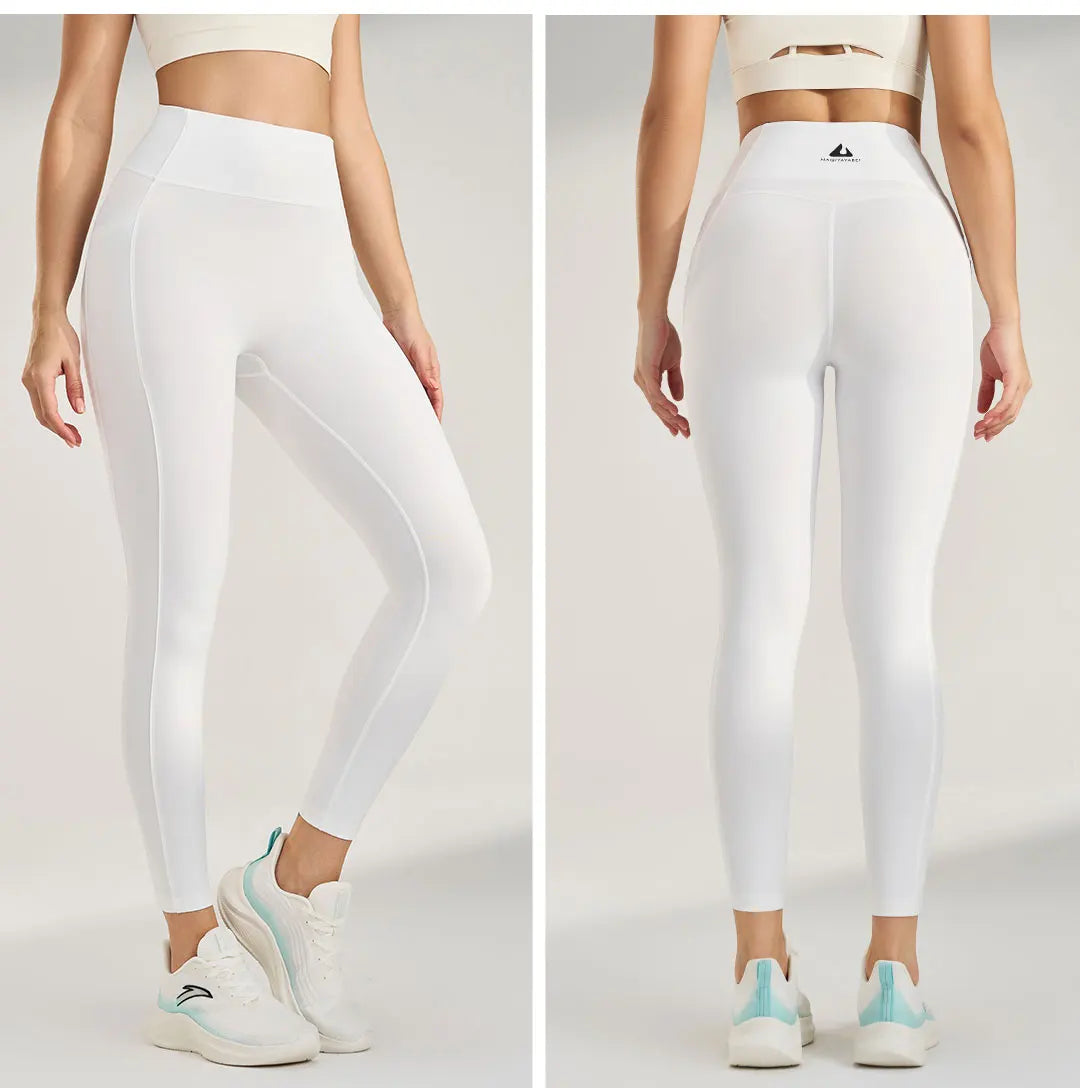 No Embarrassment Line Yoga Pants Women High Waisted Lift Hip Peach Butt Stretch Leggings Sweatpants Pants Long Pants