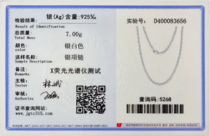 Exquisite 925 sterling silver sparkling necklace for women engagement party jewelry gifts