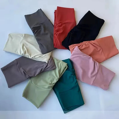 Women Butt Lifting Breathable Legging Pants Fitness High Waist Yoga Pants Leggings Quick Drying Seamless Stretchy Sport Pants