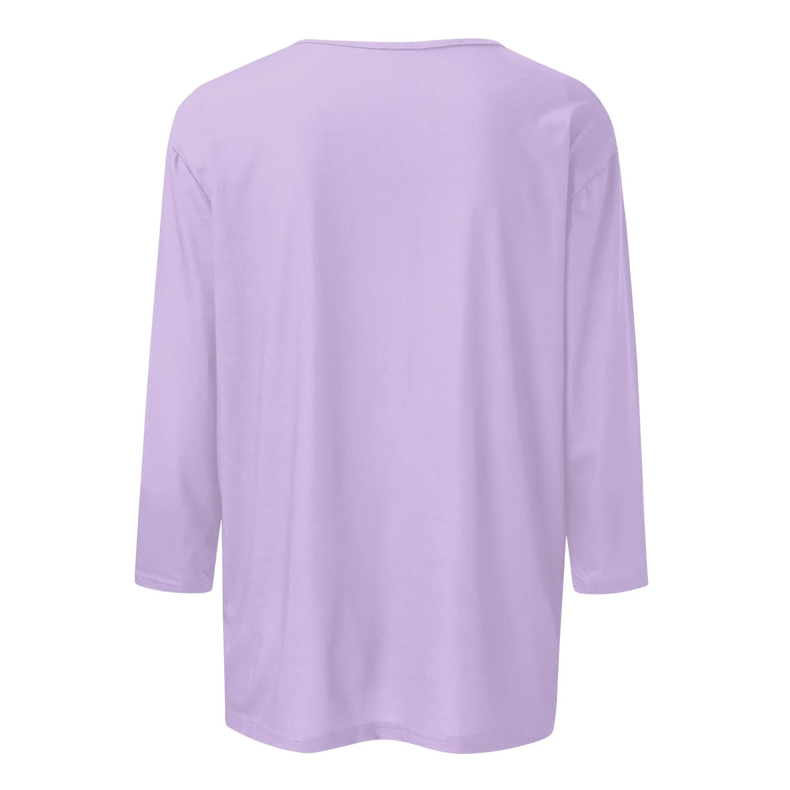 Women Summer Tops Round Neck Three Quarter Sleeve Comfortable Print T Shirt Blouse Women T Shirt muticolor t shirt tops