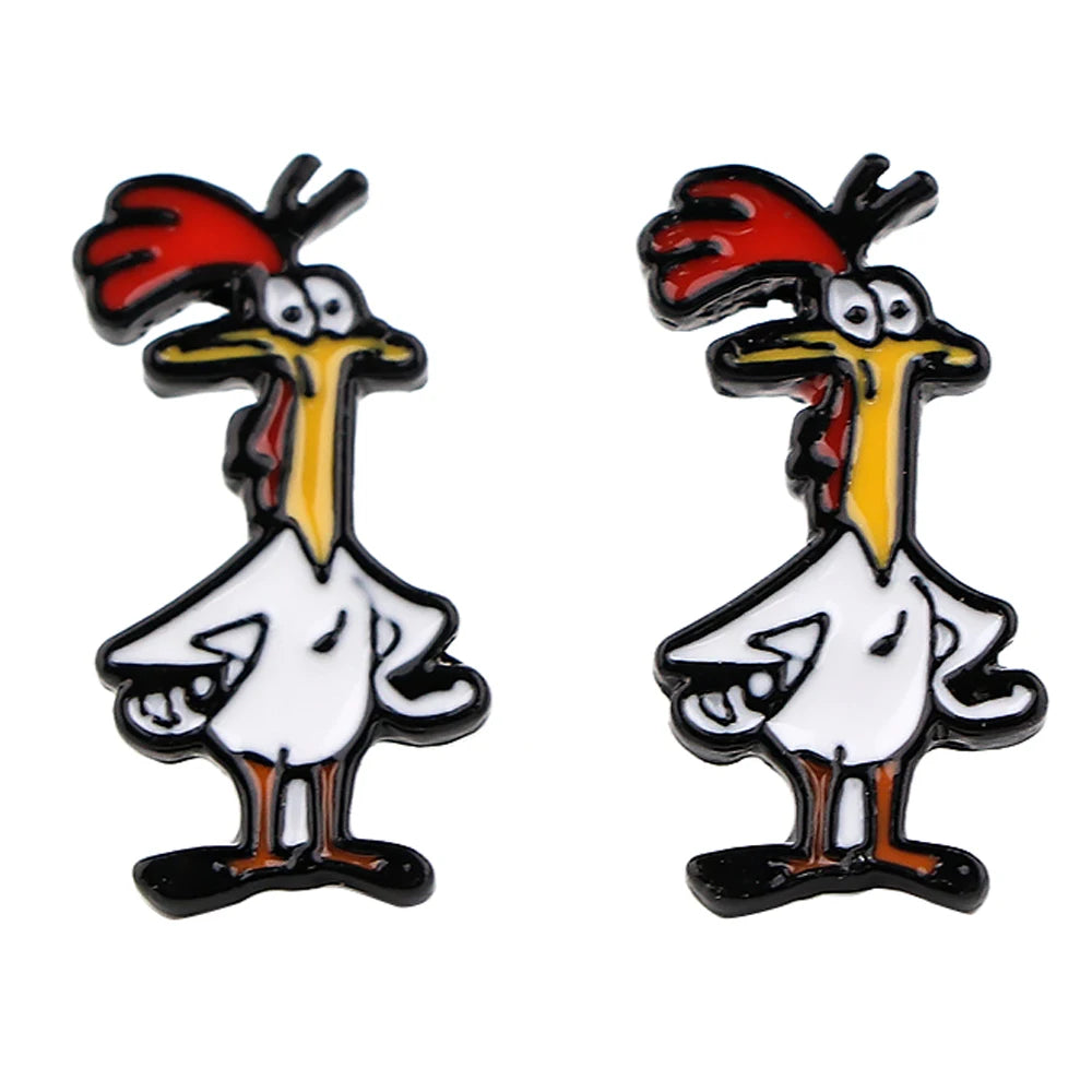 Earrings For Woman  Anime Cosplay Custom Stud Earrings Fashion Game Jewelry Anime Accessories Gift