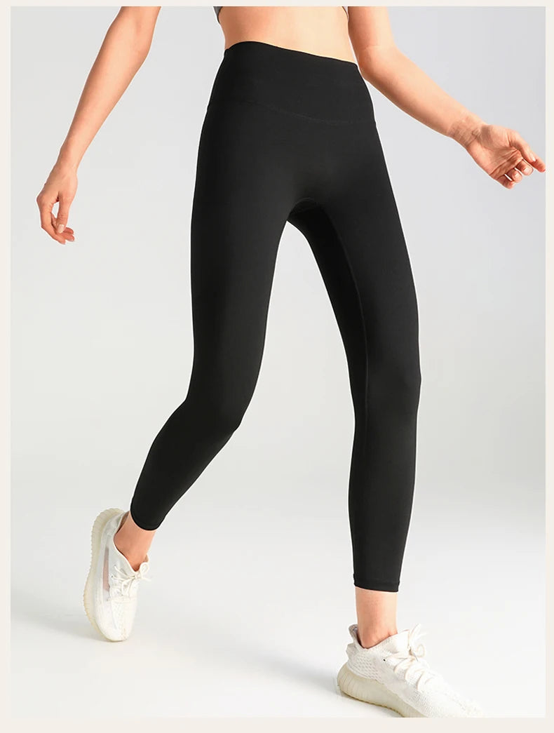 Women's Yoga Pants Gym Leggings Lady's Girl Fitness Soft touch Tights High Waist Elastic Breathable No T Line Sports Pants